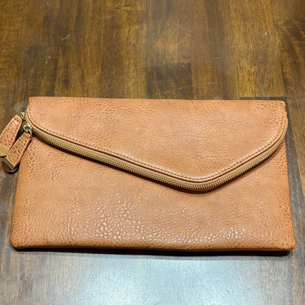 Urban Expressions Tan Clutch